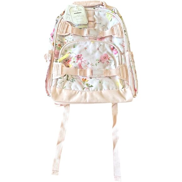 Pottery Barn Kids Mackenzie Monique Lhuillier Jolie Floral Large Backpack NEW - Picture 1 of 10